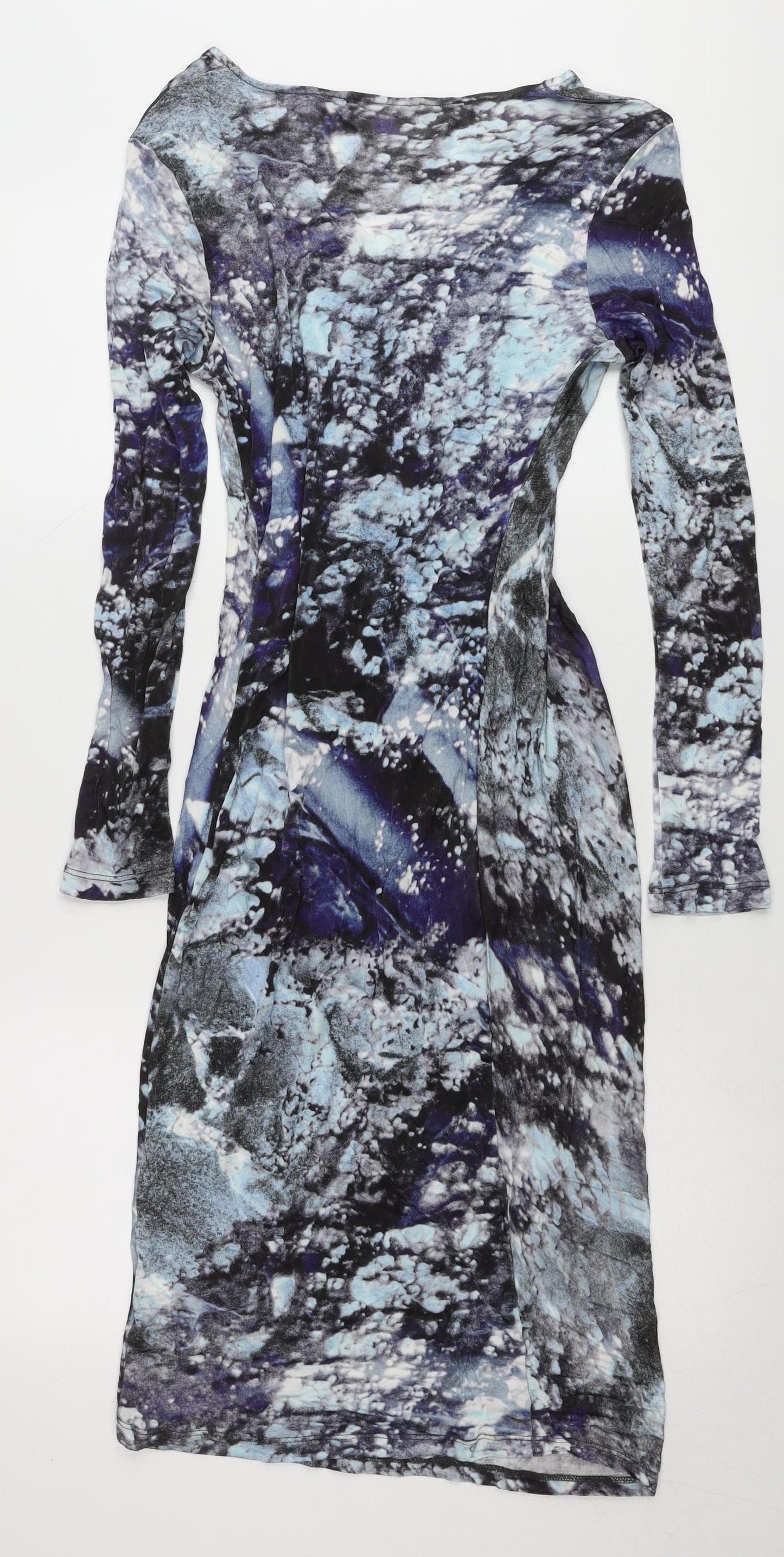 Damsel in a Dress Women’s Multicoloured Size 14 Bodycon Jersey V-Neck Dress