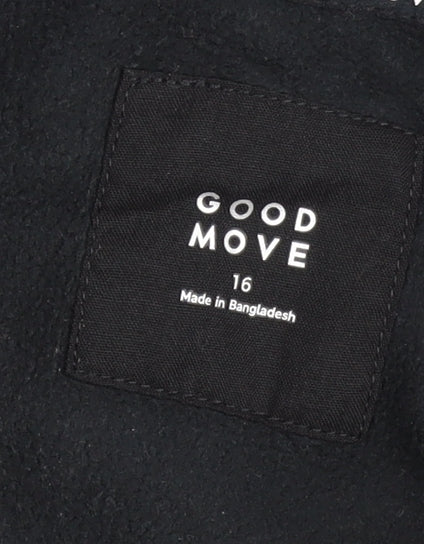 Marks and Spencer Men’s Black XL Fleece Full Zip Jumper Outdoor