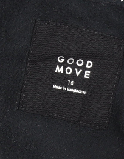 Marks and Spencer Men’s Black XL Fleece Full Zip Jumper Outdoor