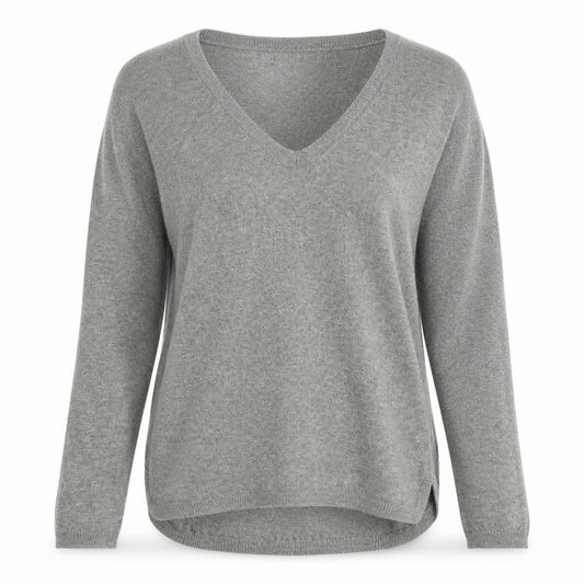 Womens UK Size 8 H&M Grey Pullover Jumper