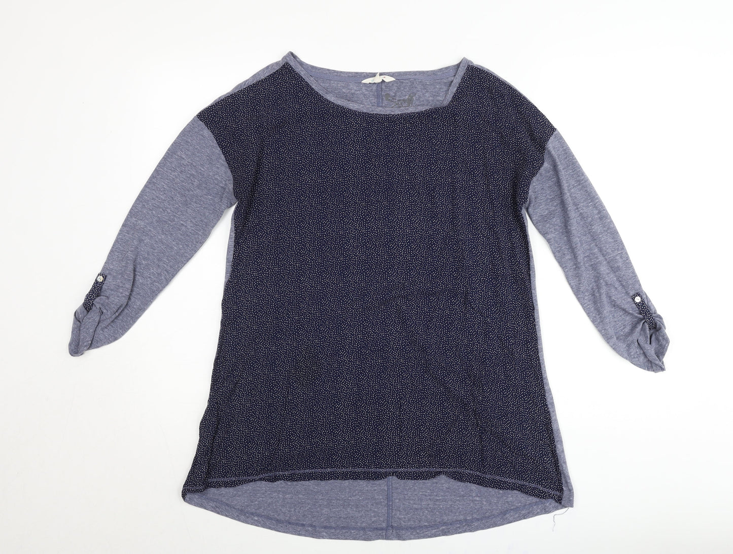 Womens UK Size 12 White Stuff Blue Tunic Jumper