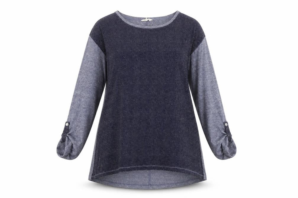 Womens UK Size 12 White Stuff Blue Tunic Jumper