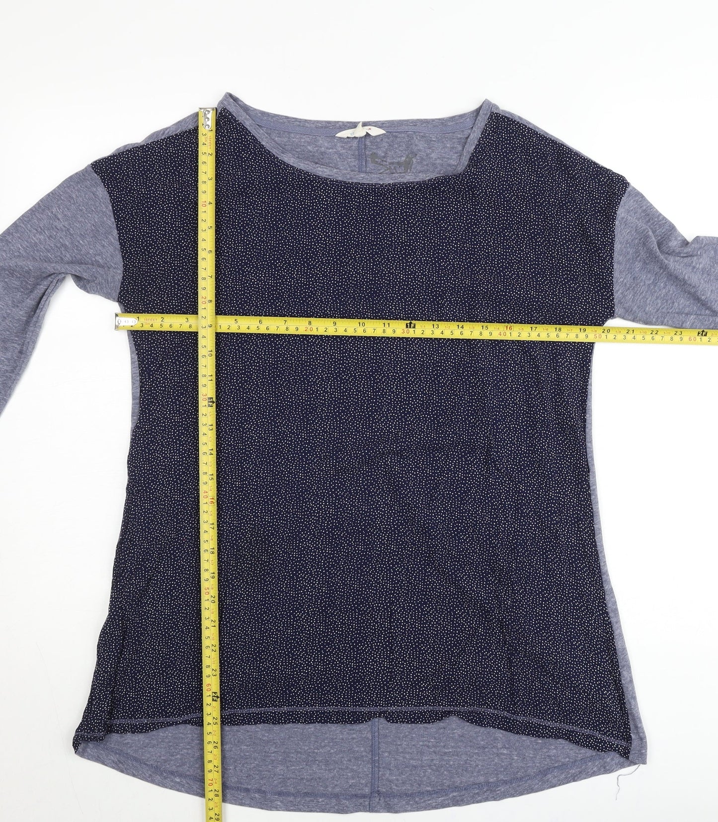 Womens UK Size 12 White Stuff Blue Tunic Jumper