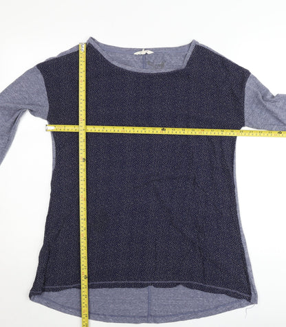 Womens UK Size 12 White Stuff Blue Tunic Jumper