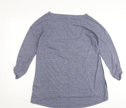 Womens UK Size 12 White Stuff Blue Tunic Jumper