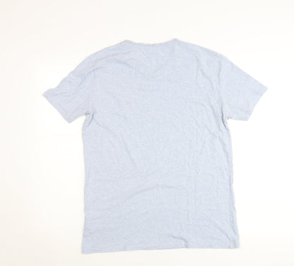 Womens UK Size S AllSaints Blue Basic T-Shirt