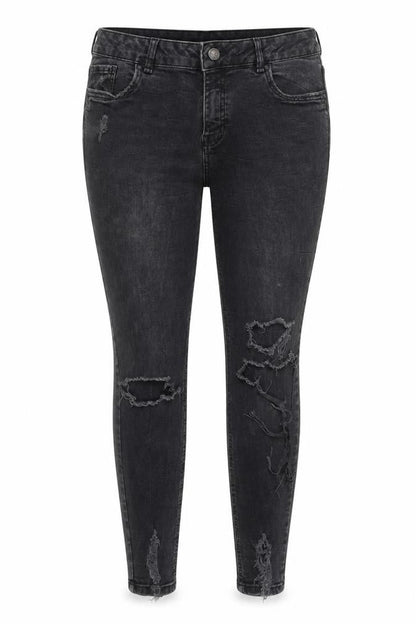 Womens UK Size 14 New Look Slim Fit Skinny Black Jeans