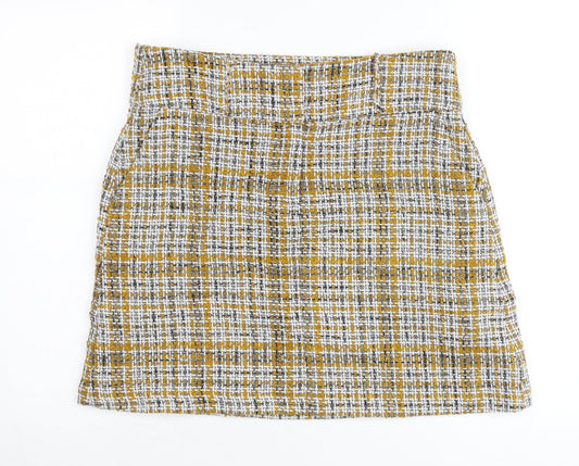 Marks and Spencer Women’s Multicoloured Tweed Skirt UK 14 Workwear