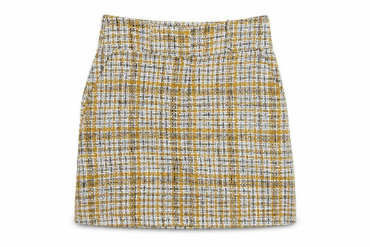 Marks and Spencer Women’s Multicoloured Tweed Skirt UK 14 Workwear