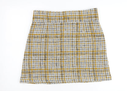 Marks and Spencer Women’s Multicoloured Tweed Skirt UK 14 Workwear