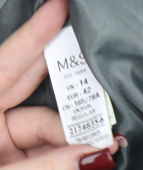 Marks and Spencer Women’s Multicoloured Tweed Skirt UK 14 Workwear