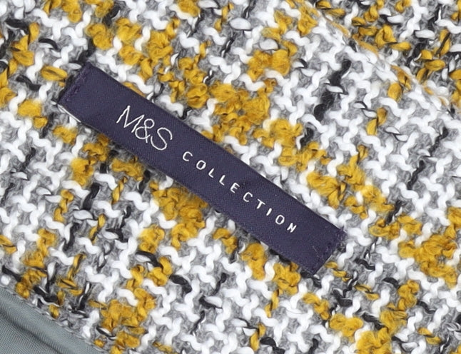 Marks and Spencer Women’s Multicoloured Tweed Skirt UK 14 Workwear