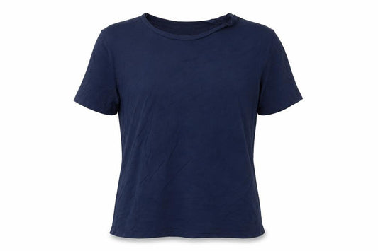 Warehouse Womens Blue Size 12 Basic Jersey Short Sleeve T-Shirt