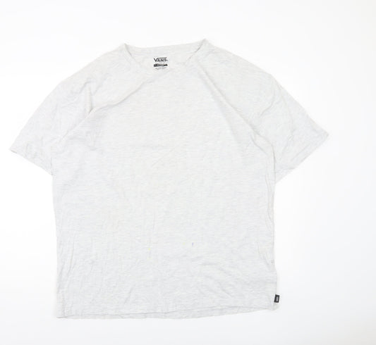 Vans Men’s Grey XL Classic Fit Crew Neck Short Sleeve T-Shirt