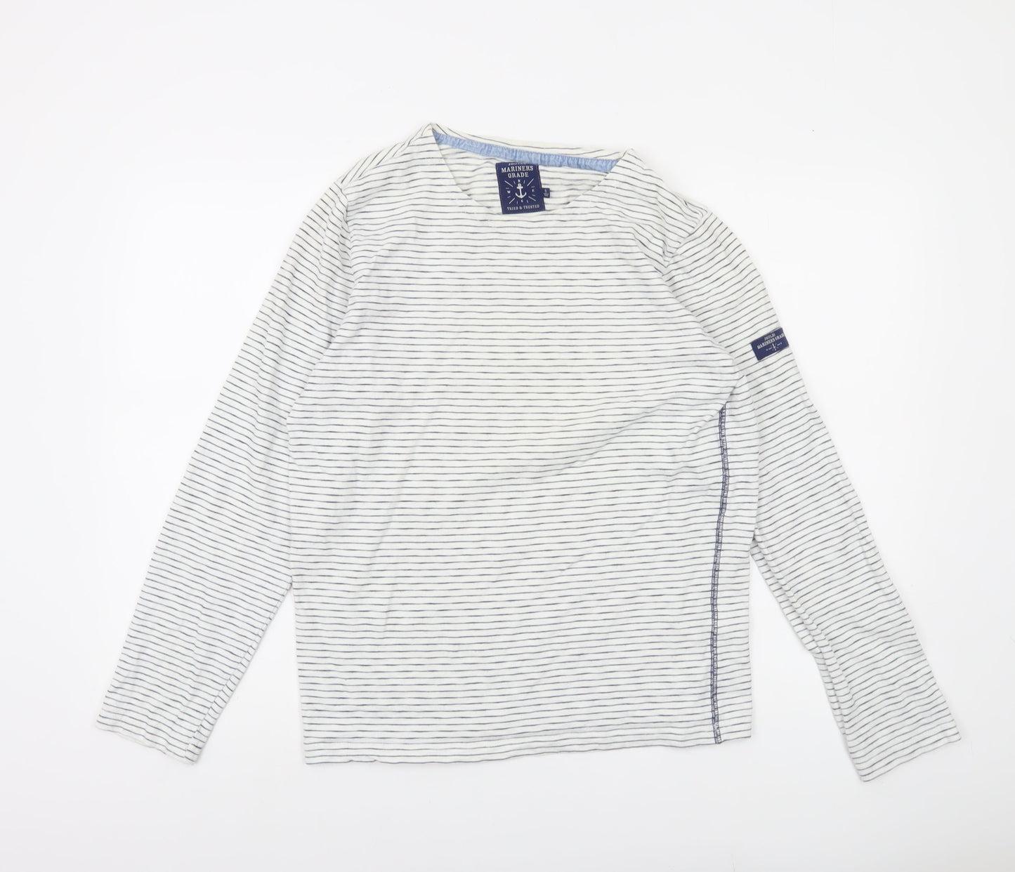 Womens UK Size S Joules White Basic T-Shirt