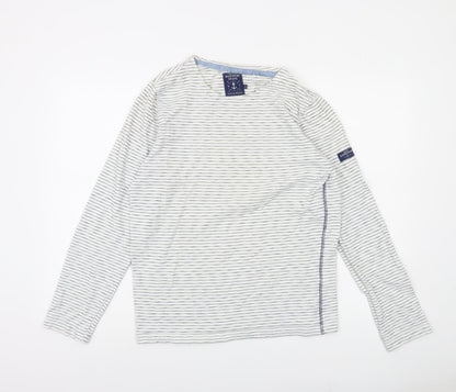 Womens UK Size S Joules White Basic T-Shirt