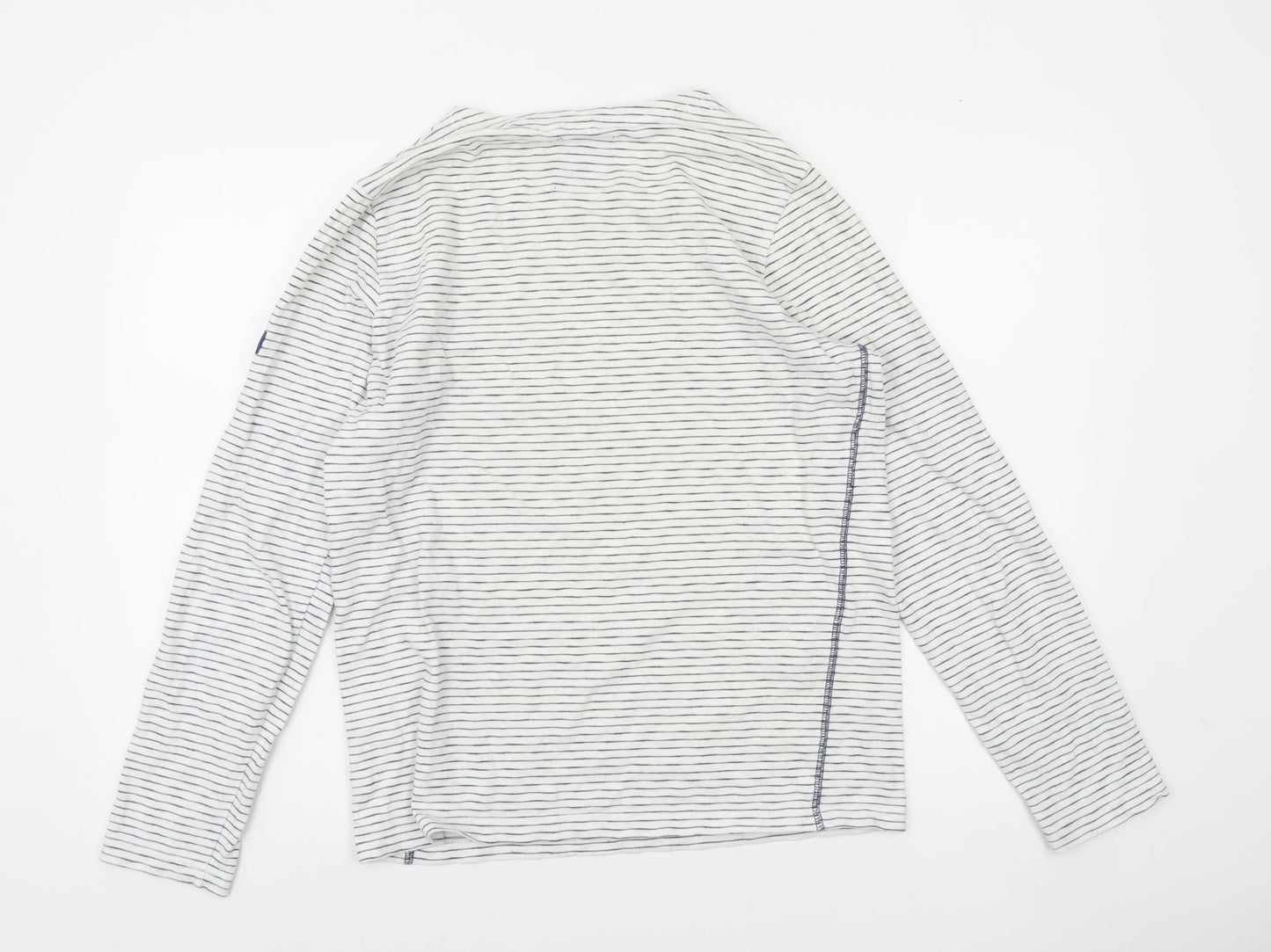 Womens UK Size S Joules White Basic T-Shirt