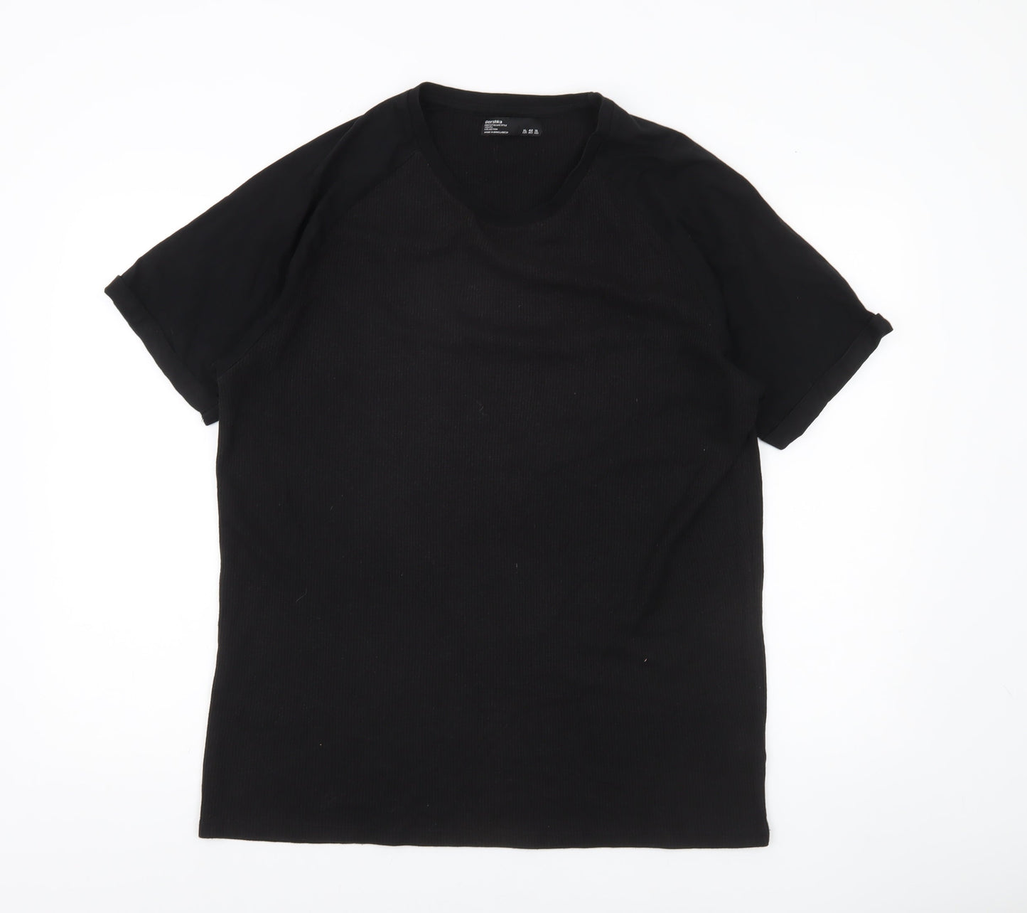 Mens UK Size XL Bershka Black  T-Shirt