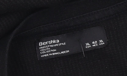 Mens UK Size XL Bershka Black  T-Shirt