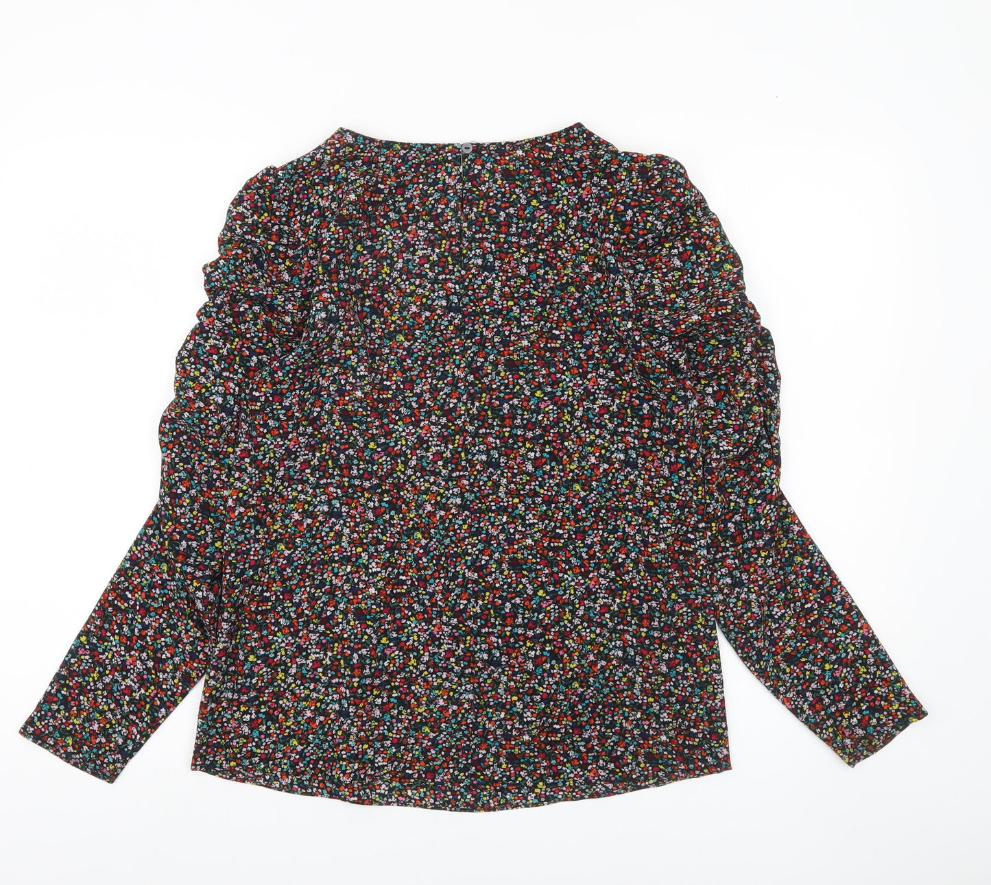 Papaya Women’s Multicoloured Floral Blouse Size 8 Long Sleeve Tunic