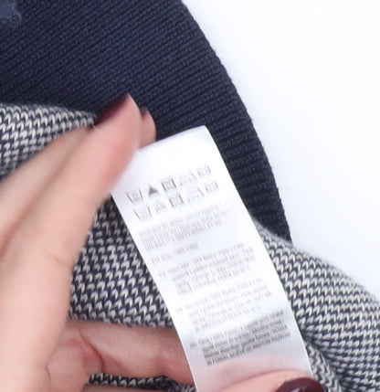 F&F Men’s Ivory XL Collared Short Sleeve Button Cardigan