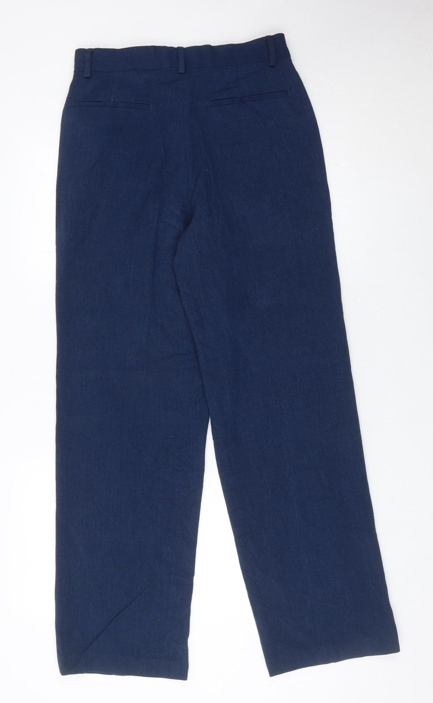 ASOS Men’s Blue Regular Fit Trousers Size 28W 32L Straight Leg