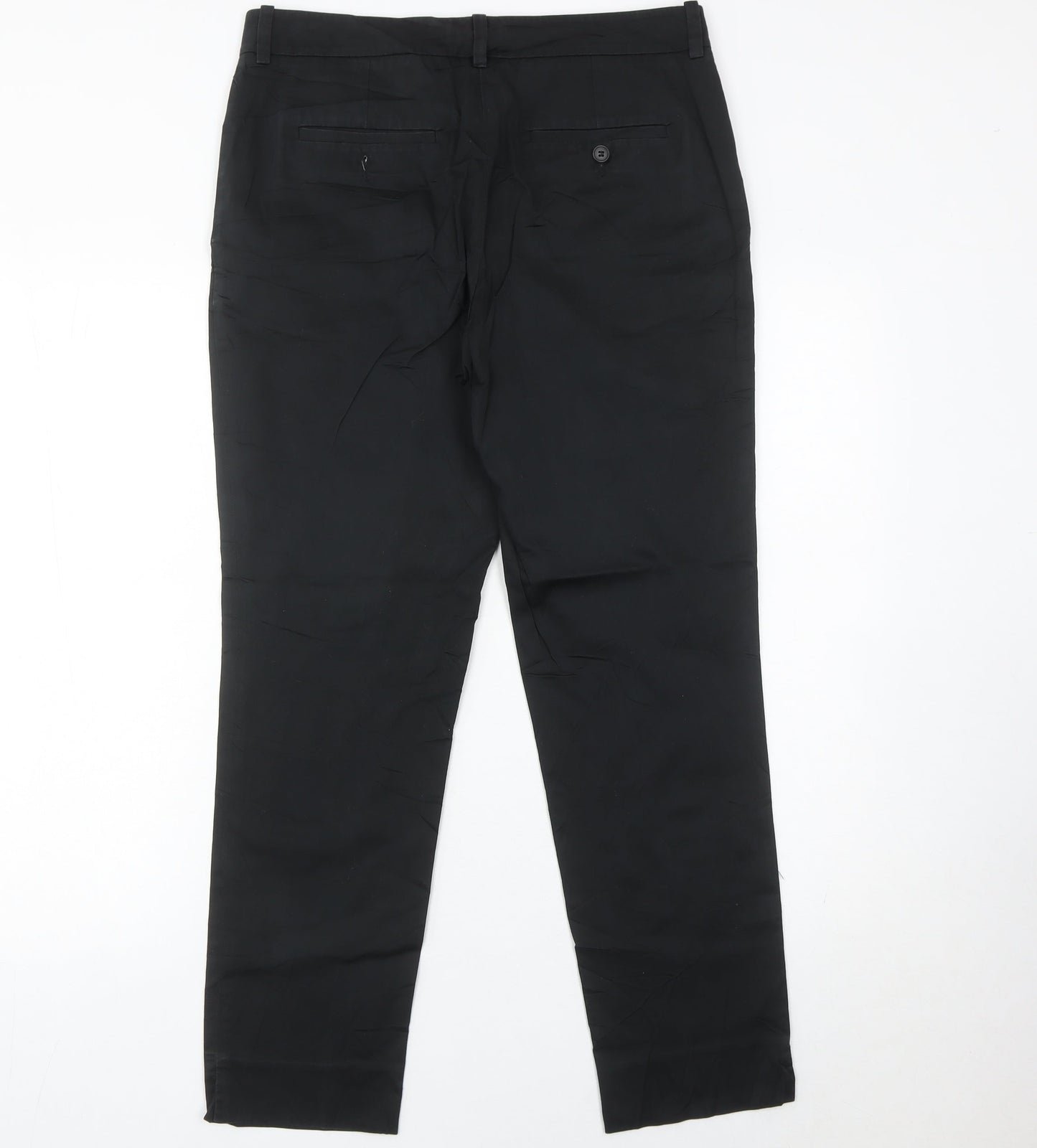 Jigsaw Women’s Black Slim Fit Chino Trousers Size 8