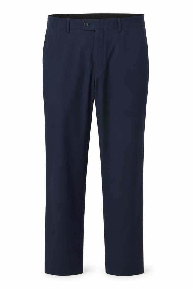 Mens UK Size 36W 31L Tailor & Cutter Regular Fit Dress Pants Blue Trousers
