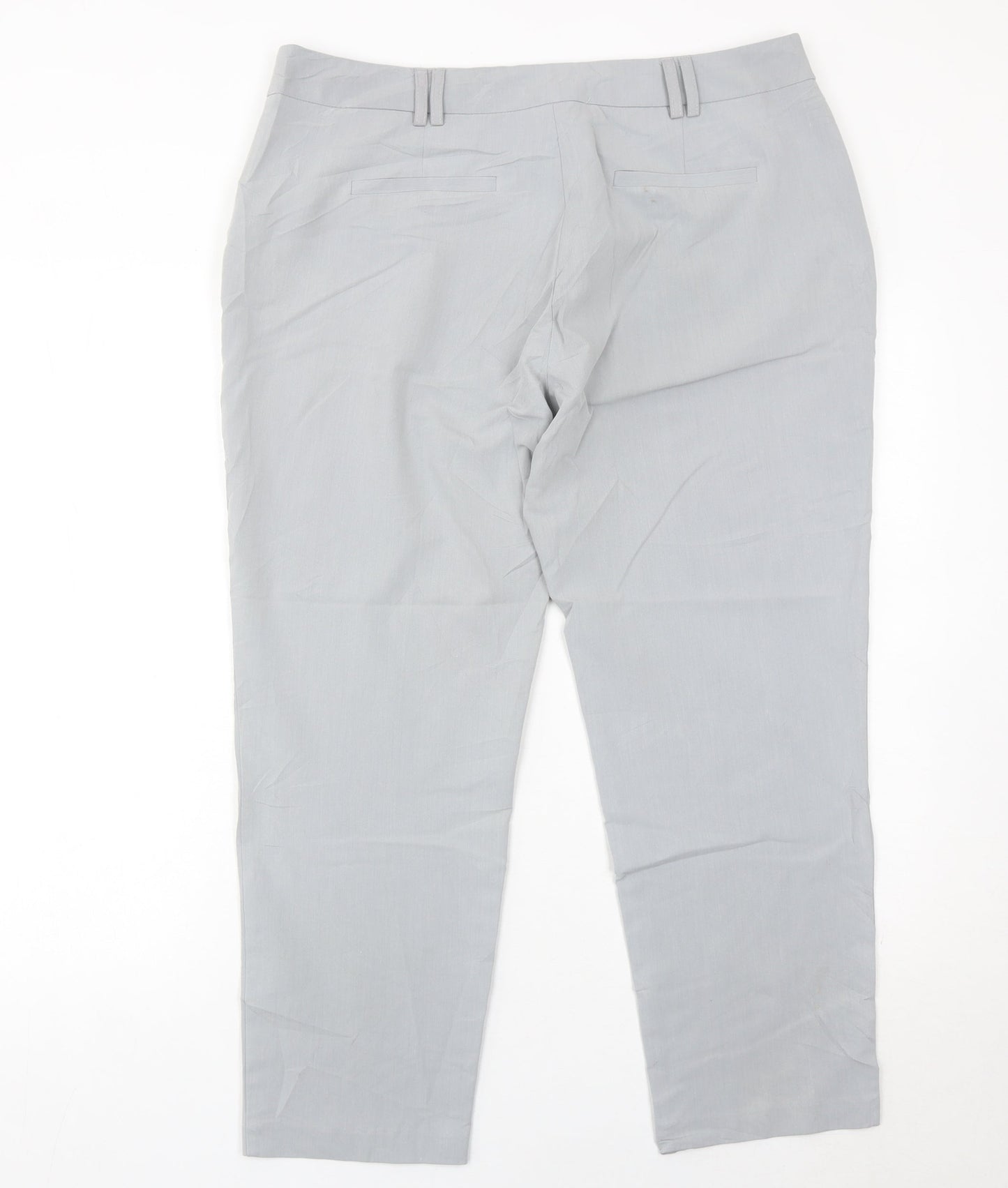 Dorothy Perkins Women’s Grey Size 14 Slim Leg Dress Pants