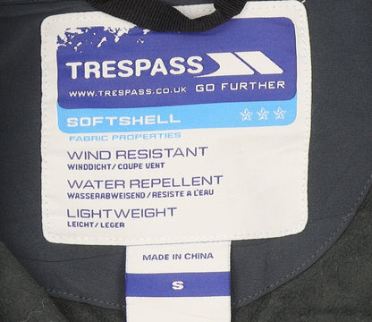 Trespass Men’s Blue Softshell Jacket S Regular Fit Windproof