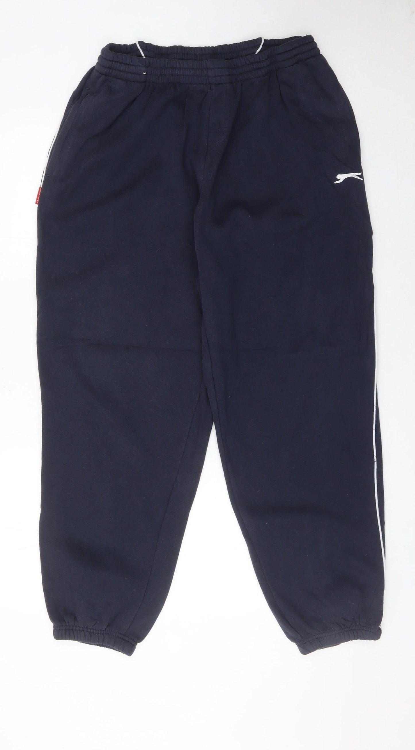 Slazenger Mens Blue 2XL Sweatpants Joggers Elastic Waist
