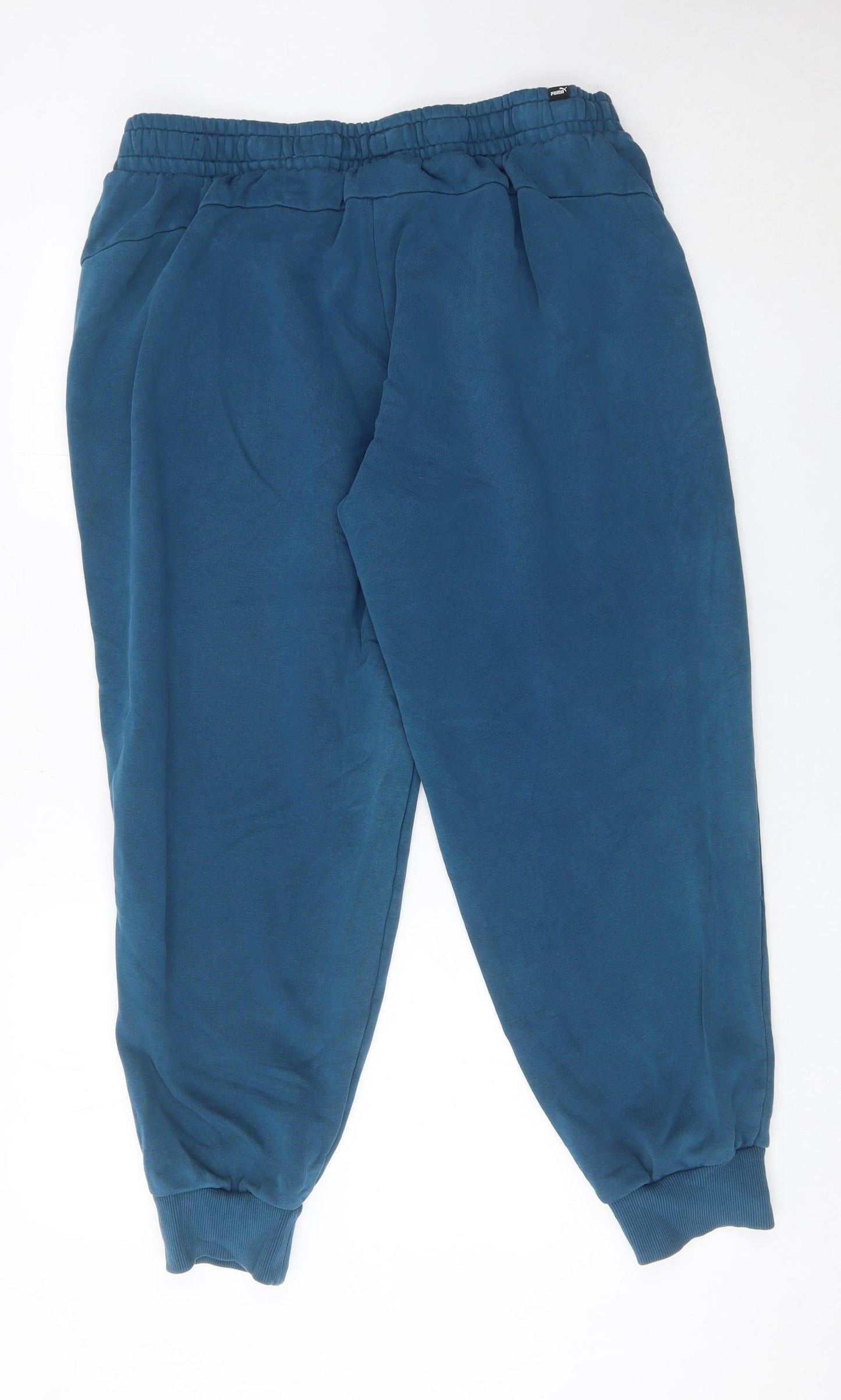 Puma Men’s Blue XL Jogger Sweatpants Elastic Waist Casual