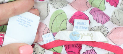 Boden Women’s Multicoloured Floral Cotton Tank Top Vest UK 12