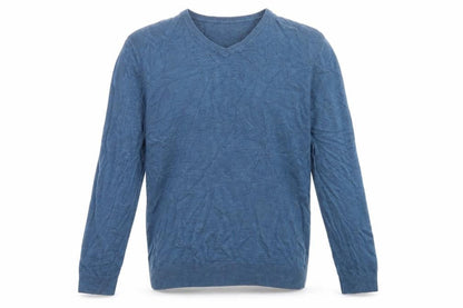 Mens UK Size 2XL Marks and Spencer Blue Pullover Jumper