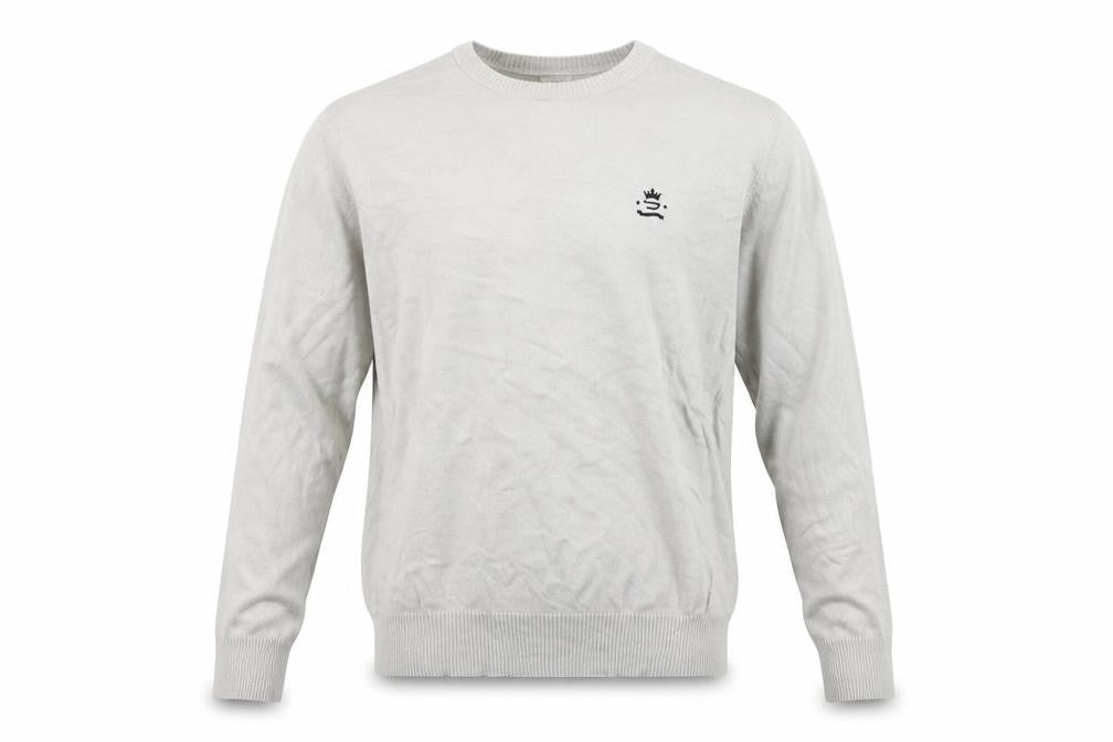 Mens UK Size S Diesel Grey Pullover Jumper