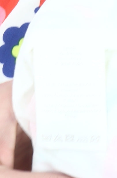 Boden Women’s Multicoloured Floral Cotton Pencil Skirt Size 10