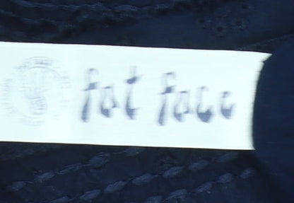 Fat Face Women’s Blue Cotton Lace Skirt Size 18 Knee Length