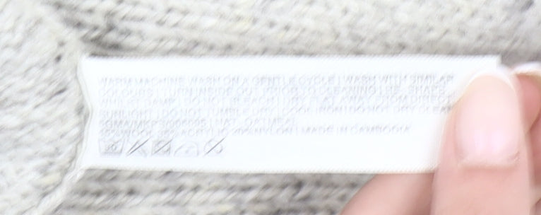 FatFace Men’s Grey Wool Blend Pullover Jumper Size M Crew Neck