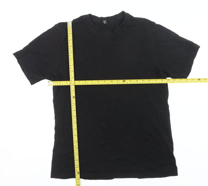 Mens UK Size M Donnay Black  T-Shirt