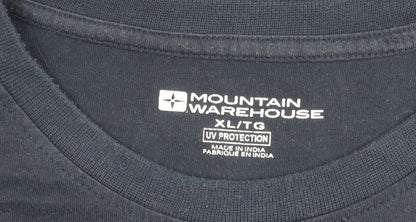 Mountain Warehouse Men's XL Blue Yorkshire Graphic T-Shirt UV Protection