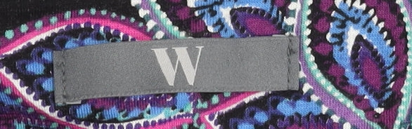 BHS Women’s Multicoloured Paisley Shift Dress Size 18 Viscose