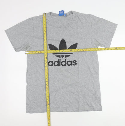 Mens UK Size S adidas Grey  T-Shirt
