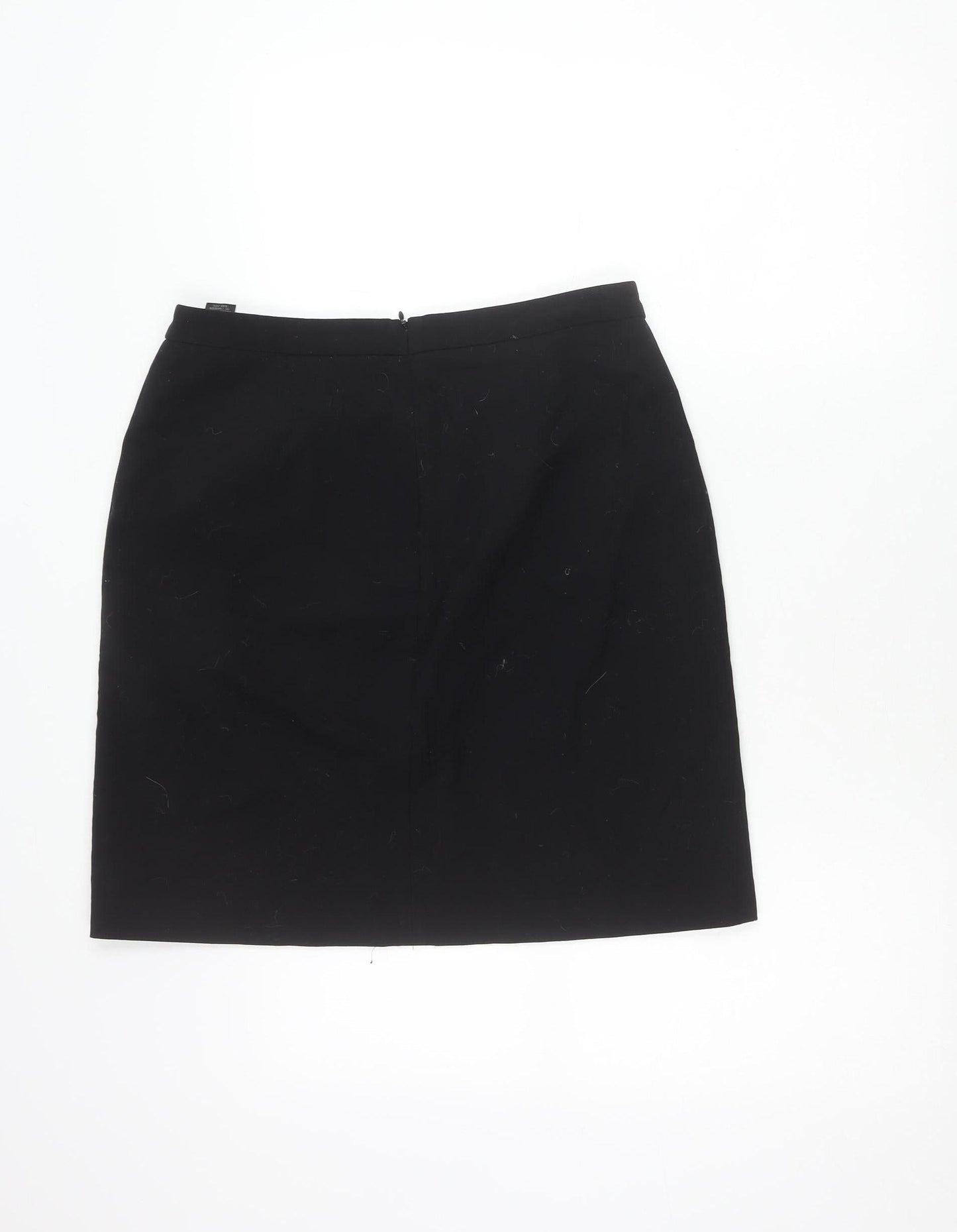 Marks and Spencer Womens Black Size 12 Pencil Skirt Workwear