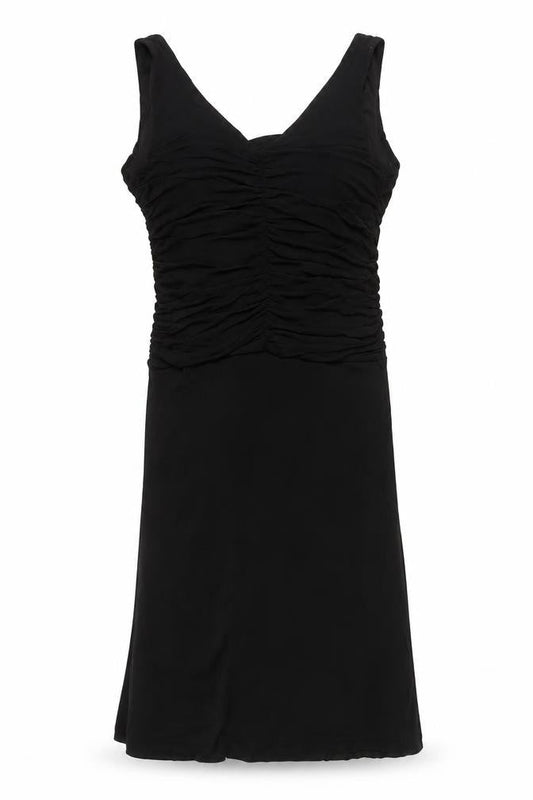 Coast Womens Black Size 16 Formal Sheath Ruched Long Dress