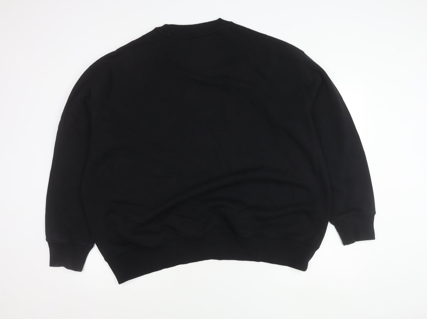 Marks and Spencer Womens Black 2XL Oversized Fit Sweatshirt