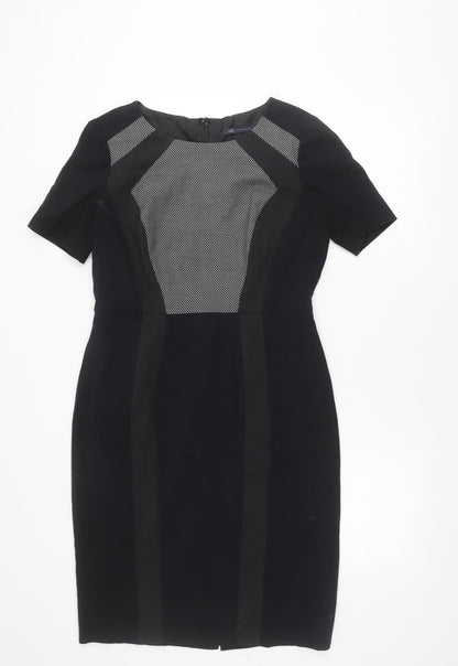 Marks and Spencer Women’s Black Sheath Dress Size 12 Workwear