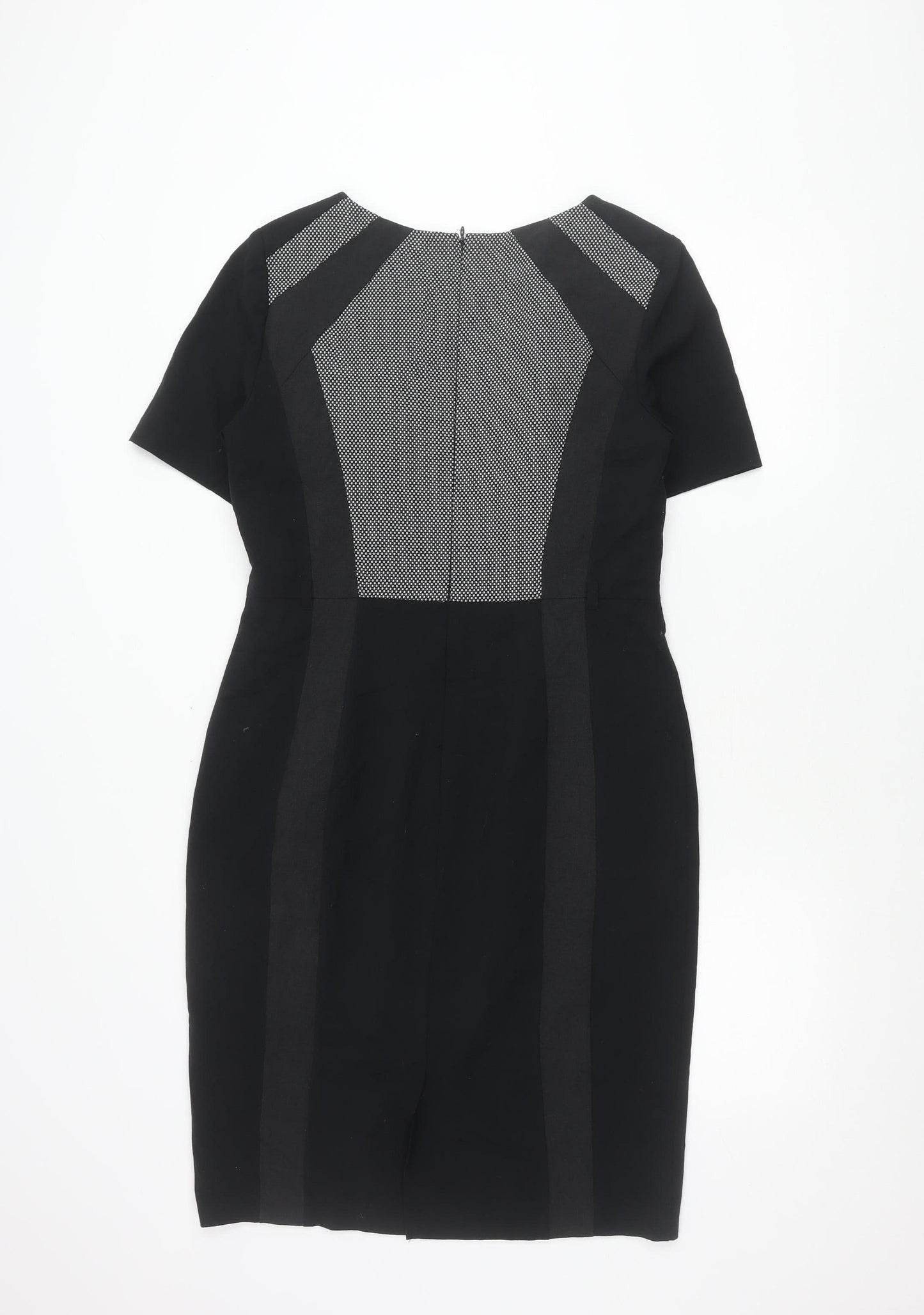Marks and Spencer Women’s Black Sheath Dress Size 12 Workwear