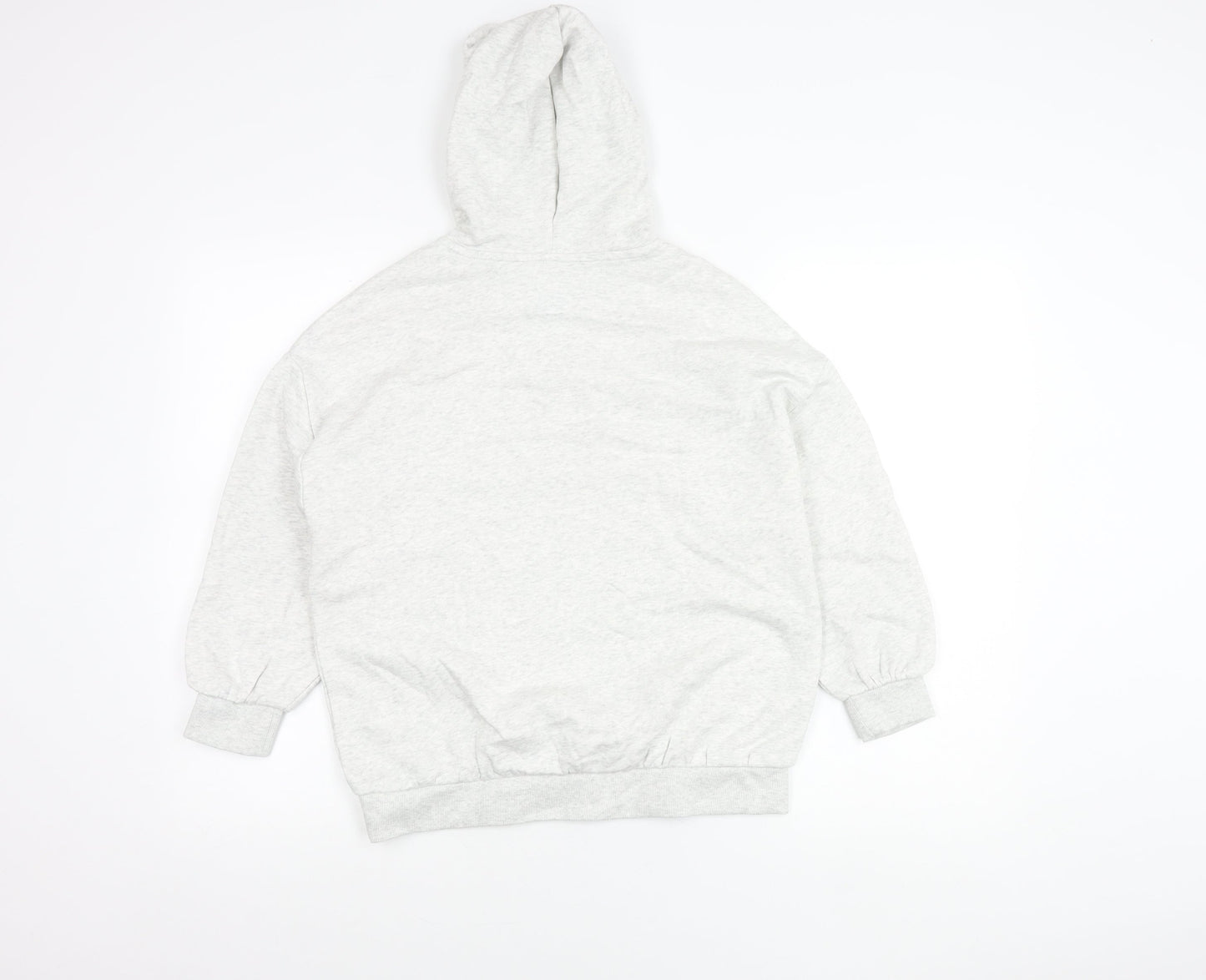 Marks & Spencer Girls Grey Smiley World Pullover Hoodie 9-10 Years
