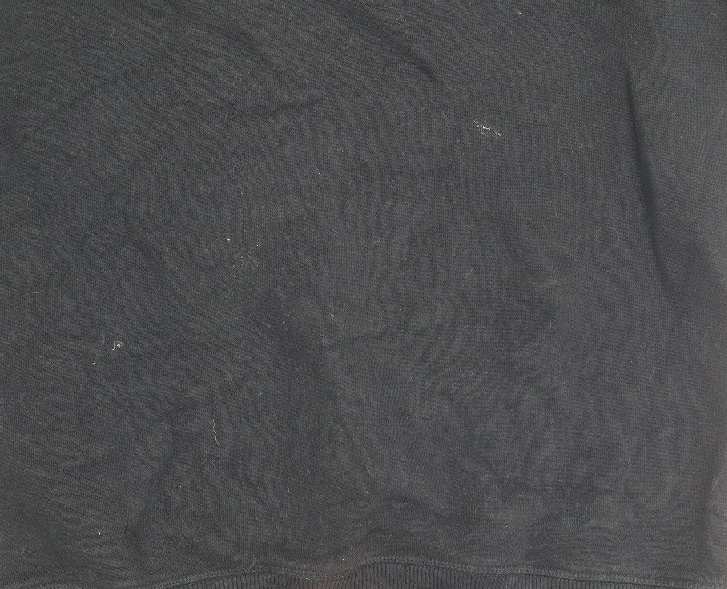 Superdry Womens Black Crew Neck Sweatshirt Size 8 Pullover