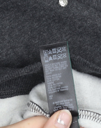 Marks and Spencer Women’s Grey Jewel Pullover Jumper Size L Regular